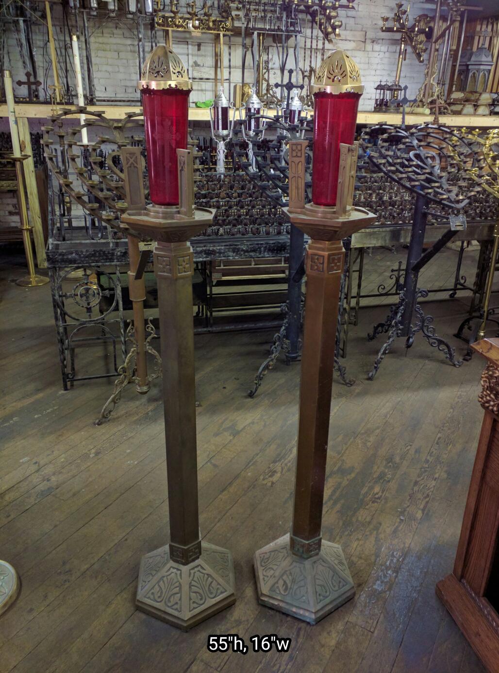 Sanctuary Lamp Lights Used Church Items